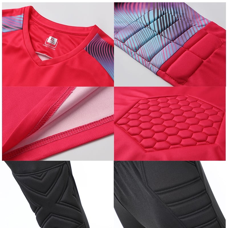 Men's Colorful Soccer Goalkeeper Jersey - Blue Force Sports