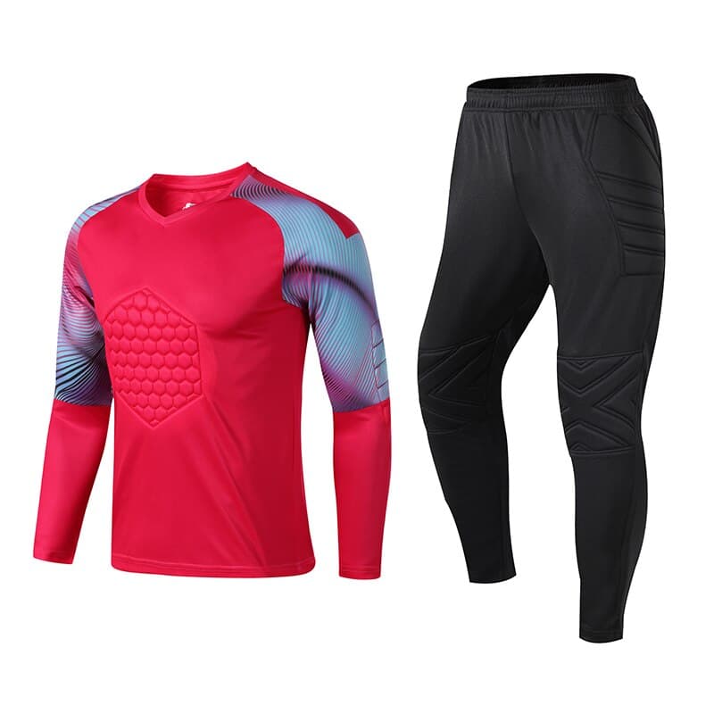 Men's Colorful Soccer Goalkeeper Jersey - Blue Force Sports