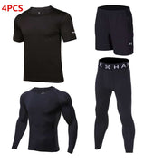 Sports Clothing Set for Kids and Men - Blue Force Sports