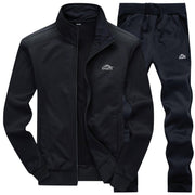 Men's Sport Exercise Jacket with Pants Suit - Blue Force Sports