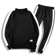 Men's Tracksuit with Stripe - Blue Force Sports