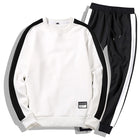 Men's Tracksuit with Stripe - Blue Force Sports