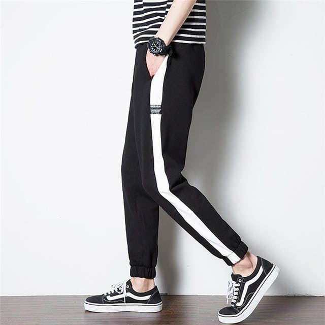 Men's Tracksuit with Stripe - Blue Force Sports