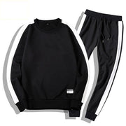 Men's Tracksuit with Stripe - Blue Force Sports