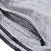 Men's Breathable Plus Size Sportswear Set - Blue Force Sports