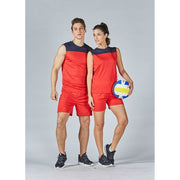 Volleyball Breathable O-Neck Uniform Sets - Blue Force Sports