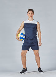 Volleyball Breathable O-Neck Uniform Sets - Blue Force Sports