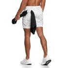 Men's Camouflage Printed Running Shorts - Blue Force Sports