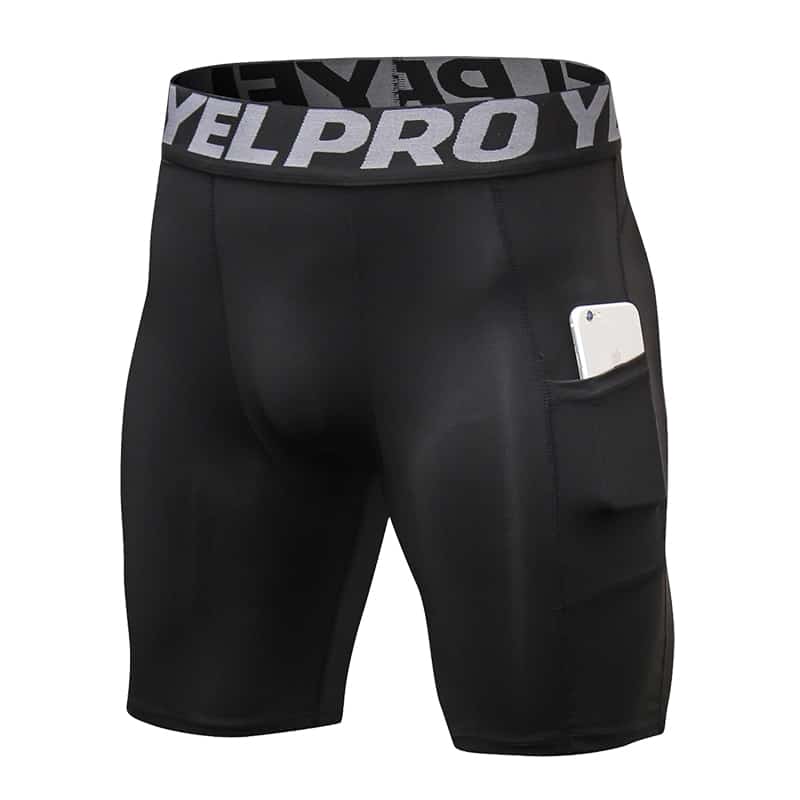 Men's Compression Quick Dry Shorts - Blue Force Sports