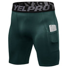 Men's Compression Quick Dry Shorts - Blue Force Sports