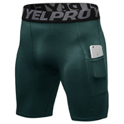Men's Compression Quick Dry Shorts - Blue Force Sports