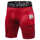 Men's Compression Quick Dry Shorts - Blue Force Sports