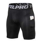 Men's Compression Quick Dry Shorts - Blue Force Sports