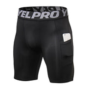 Men's Compression Quick Dry Shorts - Blue Force Sports