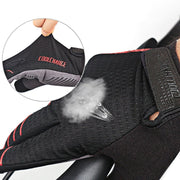 Comfortable Shockproof Cycling Gloves - Blue Force Sports