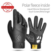 Comfortable Shockproof Cycling Gloves - Blue Force Sports