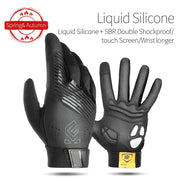 Comfortable Shockproof Cycling Gloves - Blue Force Sports