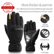 Comfortable Shockproof Cycling Gloves - Blue Force Sports