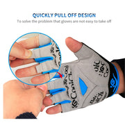 Professional Protective Anti-Slip Bicycle Gloves for Sport - Blue Force Sports