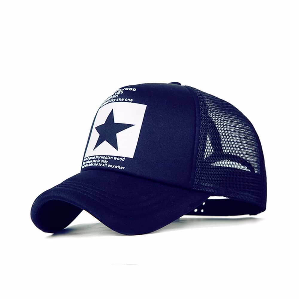 Men's Colorful Mesh Baseball Cap - Blue Force Sports