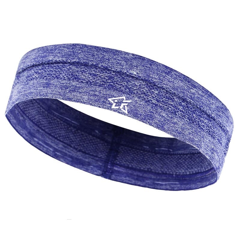 Adjustable Non-slip Running Unisex Headband - Blue Force Sports