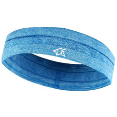 Adjustable Non-slip Running Unisex Headband - Blue Force Sports