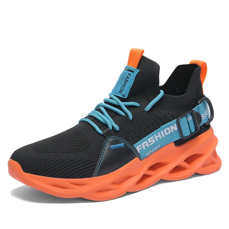 Mid Flat Breathable Women's Sneakers - Blue Force Sports