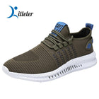 Men's Breathing Air Mesh Summer Sport Shoes - Blue Force Sports