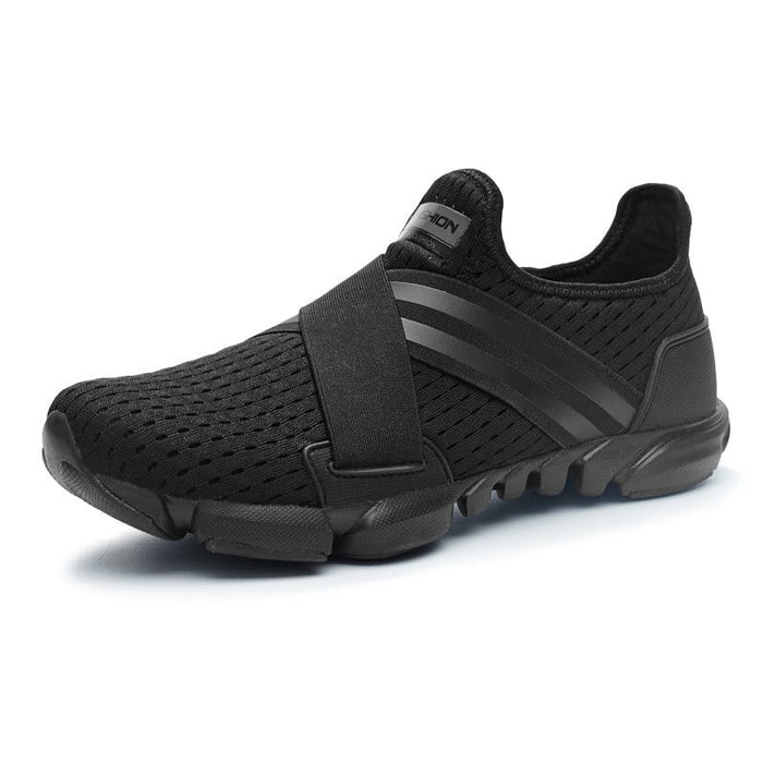 Pretty Men's Slip-on Running Sneakers - Blue Force Sports