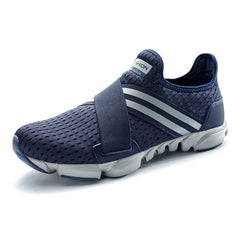 Pretty Men's Slip-on Running Sneakers - Blue Force Sports