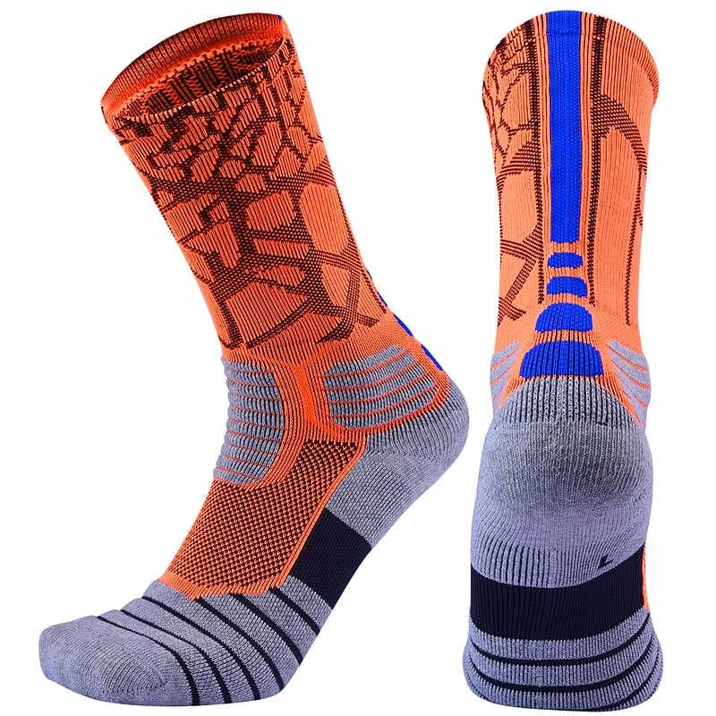 Cracks Print Sports Socks - Blue Force Sports