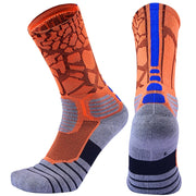 Cracks Print Sports Socks - Blue Force Sports