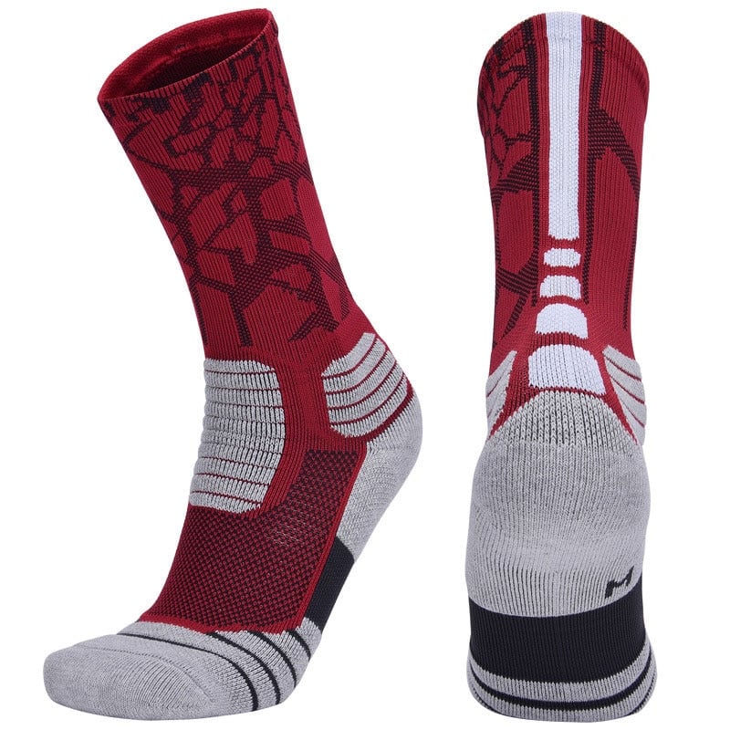 Cracks Print Sports Socks - Blue Force Sports