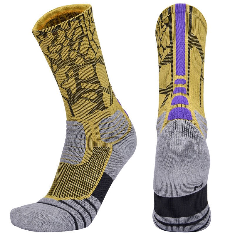 Cracks Print Sports Socks - Blue Force Sports