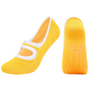 Women's Comtrast Trim Yoga and Dance Socks - Blue Force Sports
