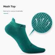 Solid Color Coolmax Athletic Toe Socks - Blue Force Sports