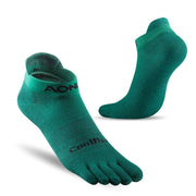 Solid Color Coolmax Athletic Toe Socks - Blue Force Sports