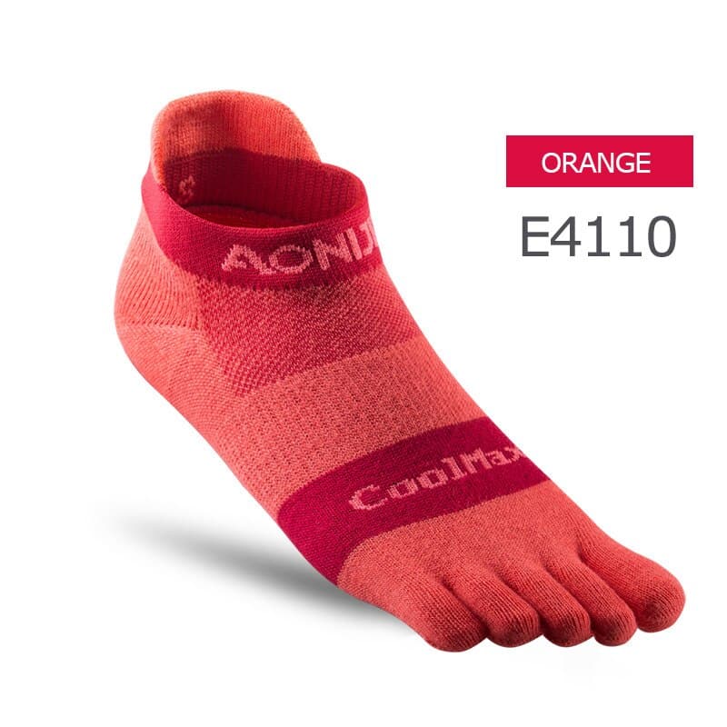 Solid Color Coolmax Athletic Toe Socks - Blue Force Sports