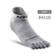 Solid Color Coolmax Athletic Toe Socks - Blue Force Sports