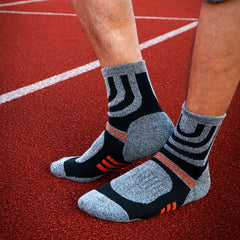 Cotton Compression Sport Socks 5 Pairs Set