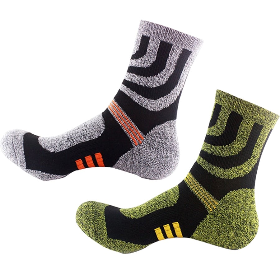 Cotton Compression Sport Socks 5 Pairs Set - Blue Force Sports