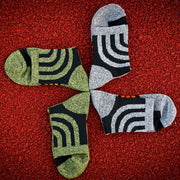 Cotton Compression Sport Socks 5 Pairs Set - Blue Force Sports