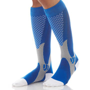 Anti-Swelling Stretch Compression Football Socks - Blue Force Sports