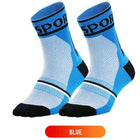 Polka Dot Sports Socks - Blue Force Sports