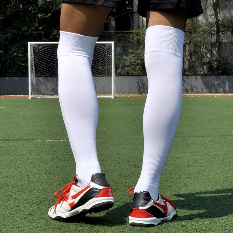 Non-Slip Long Football Socks - Blue Force Sports