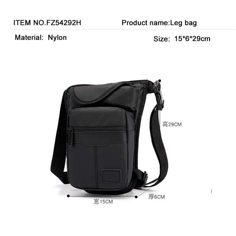 Nylon Waist Bag for Jogging - Blue Force Sports