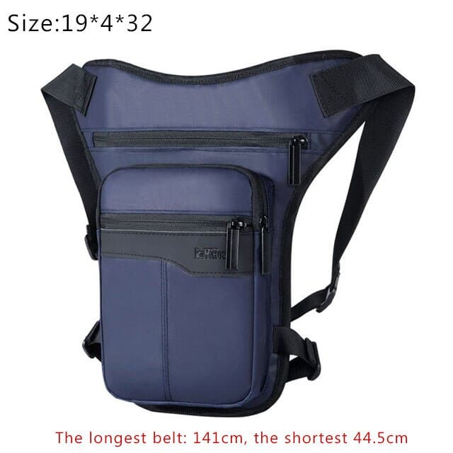 Nylon Waist Bag for Jogging - Blue Force Sports