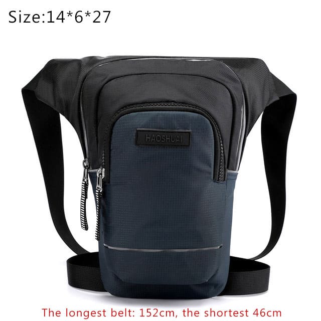 Nylon Waist Bag for Jogging - Blue Force Sports
