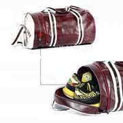Large Sports Bag with Shoes Pocket - Blue Force Sports