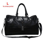 Silver Eco-Leather Gym Bag - Blue Force Sports